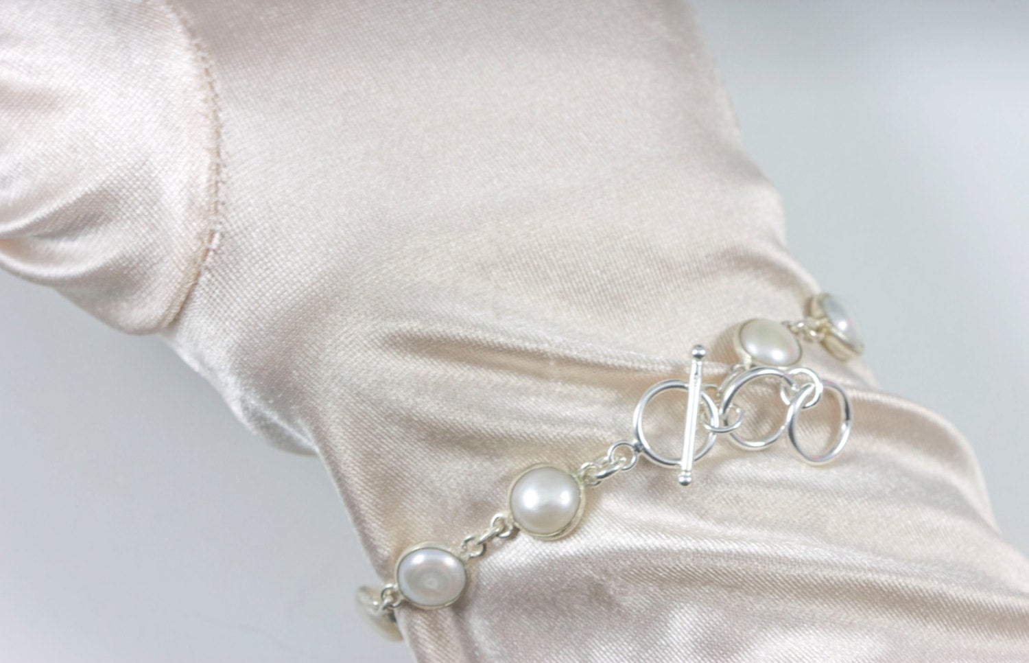 Imperial Pearls Paperclip Link Pearl Bracelet 001-610-06580 | Hingham  Jewelers | Hingham, MA