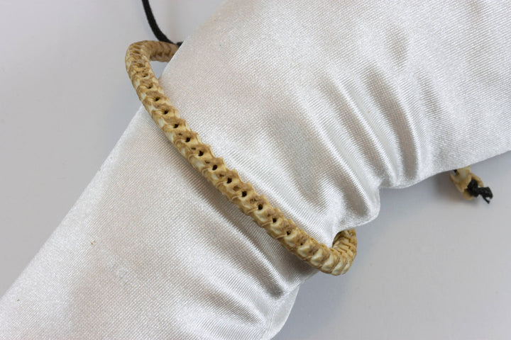 Snake Bracelet Spine Bone White  Man Men's Bracelet Adjustable 7 8 9 10 Inch Man's Men Male