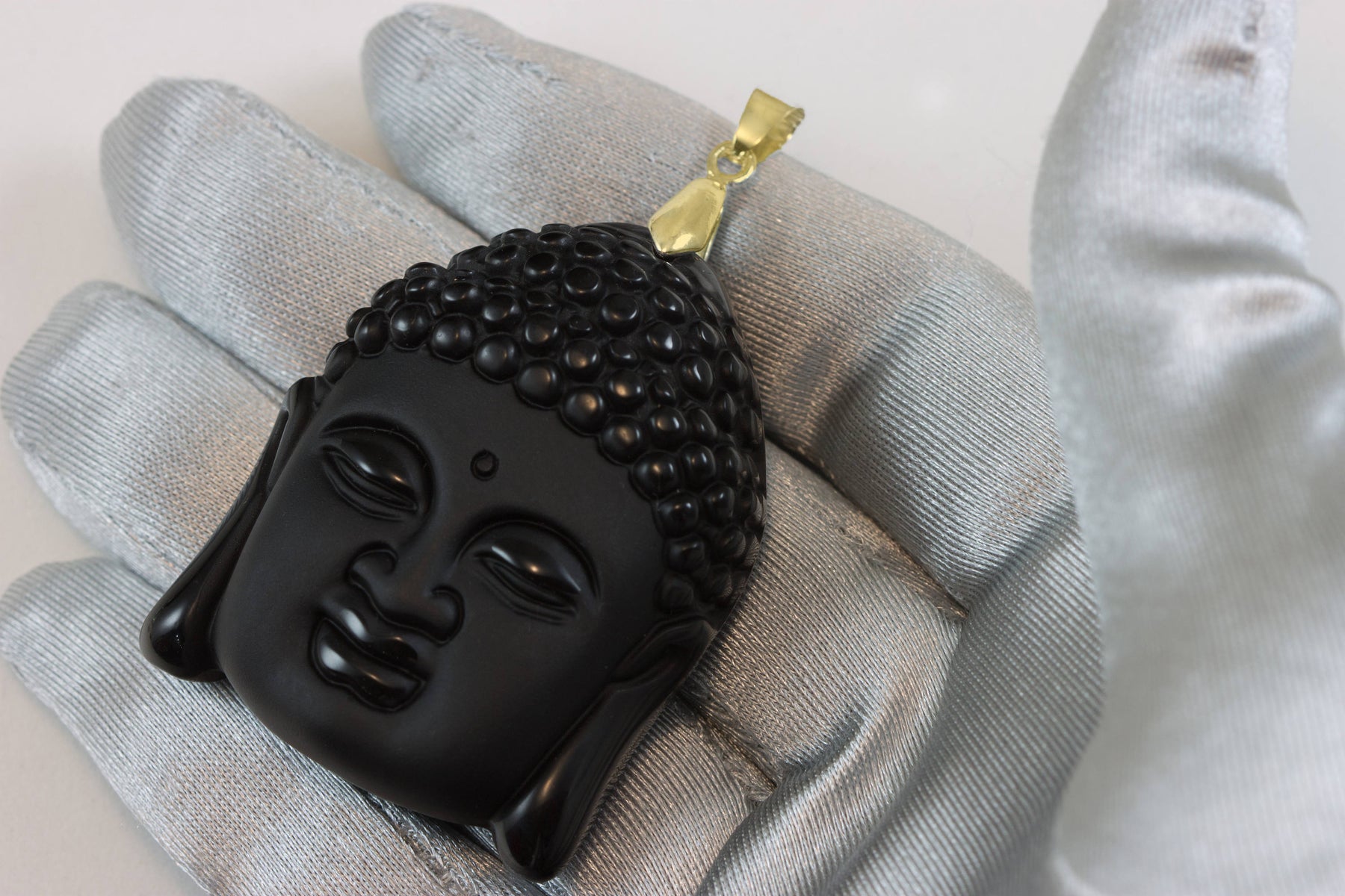 Black Obsidian Buddha Pendant Prajna Paramita Sutra Buddha - Temu